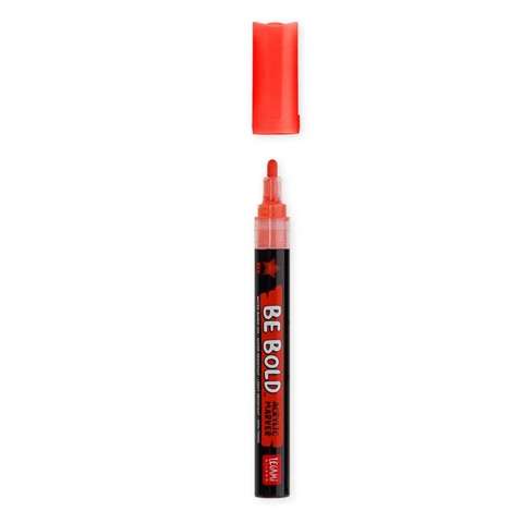 ACRYLIC MARKER BE BOLD RED