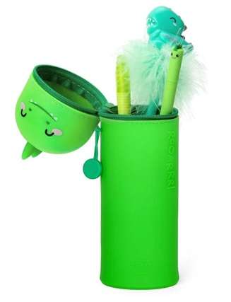 SOFT SILICONE PENCIL CASE DINO