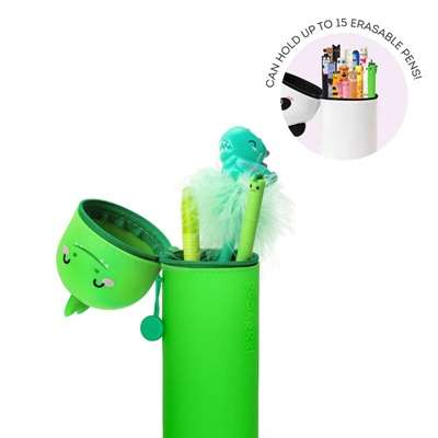 SOFT SILICONE PENCIL CASE DINO