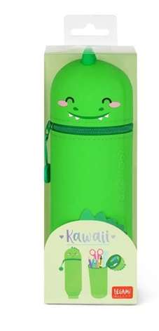 SOFT SILICONE PENCIL CASE DINO