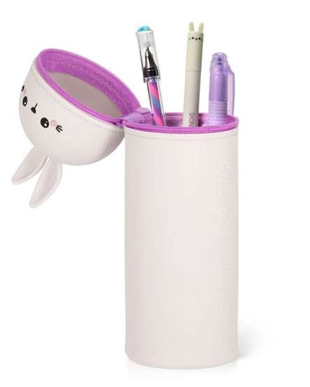 SOFT SILICONE PENCIL CASE BUNNY