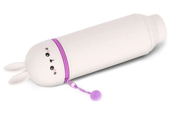 SOFT SILICONE PENCIL CASE BUNNY