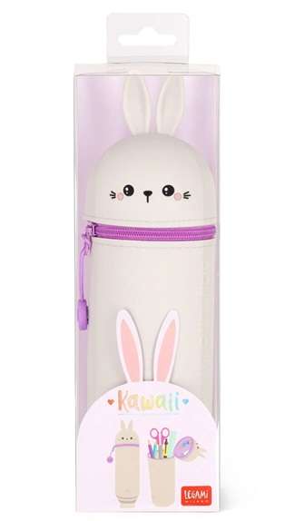 SOFT SILICONE PENCIL CASE BUNNY