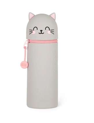 SOFT SILICONE PENCIL CASE KITTY