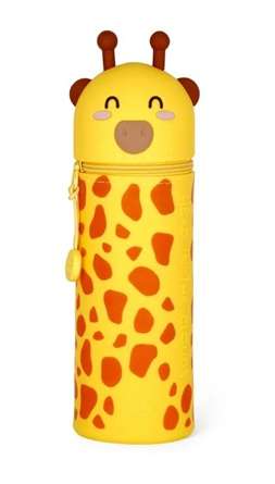 SOFT SILICONE PENCIL CASE GIRAFFE
