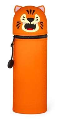 SOFT SILICONE PENCIL CASE TIGER