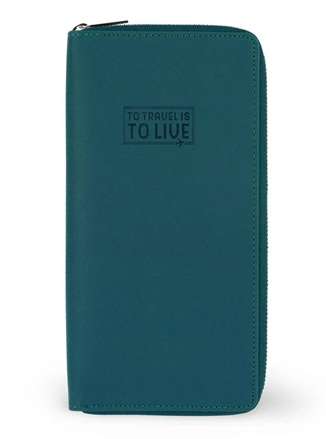 TRAVEL ORGANISER PETROL BLUE