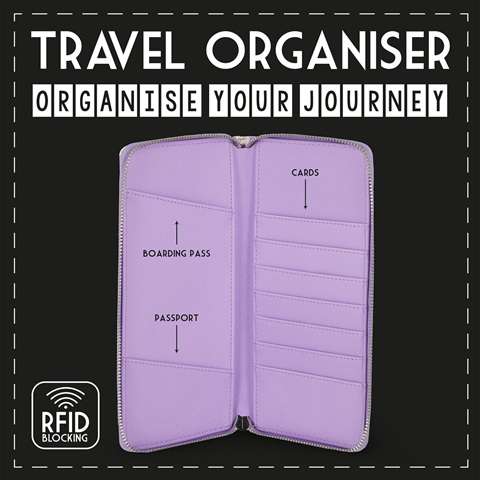 TRAVEL ORGANISER DAISY