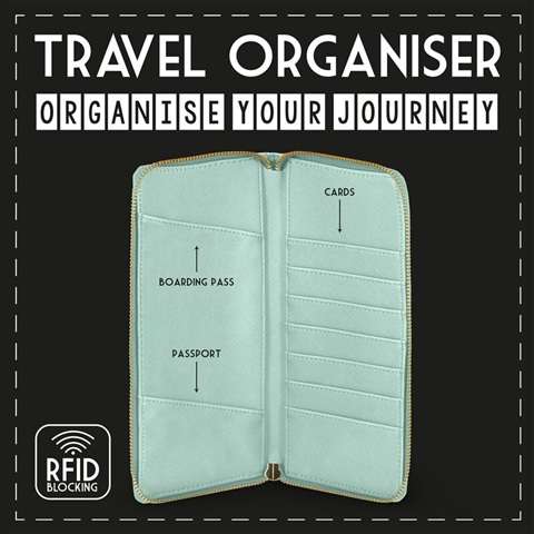 TRAVEL ORGANISER FLOWER