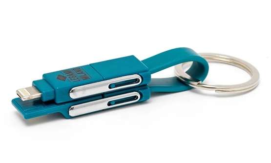 6 IN 1 KEYCHAIN CHARGING CABLE