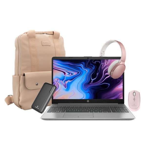 HP 250 G9 15.6 Celeron 8/256 Win11 + Headset + Bag + Mouse + Powerbank)