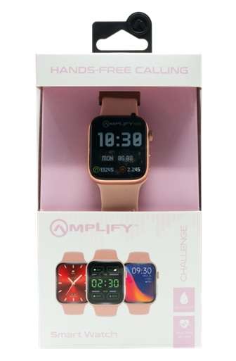 Amplify Challenge series square smartwatch - gold
