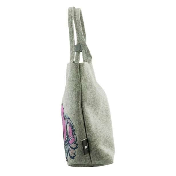 Totes Babe Peony Diaper Tote?Grey
