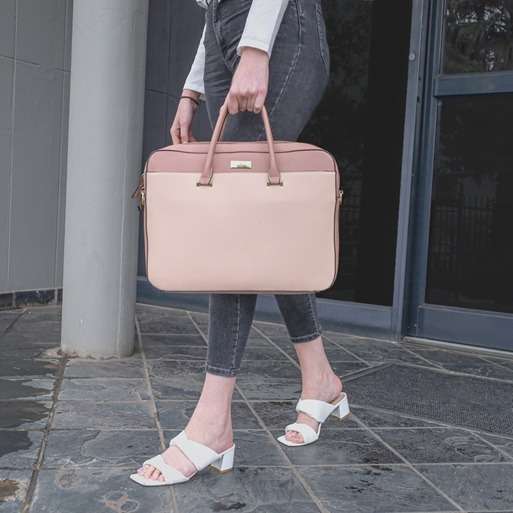 SupaNova Katrina 14.1' Ladies Laptop Bag - Pink