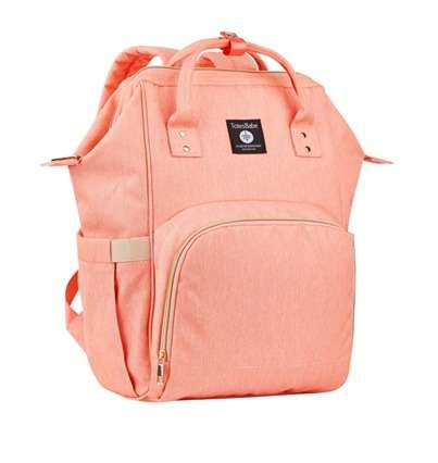 Totes Babe Alma 18L Diaper Backpack Peach