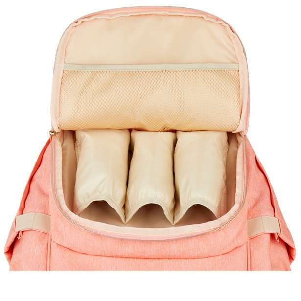 Totes Babe Alma 18L Diaper Backpack Peach