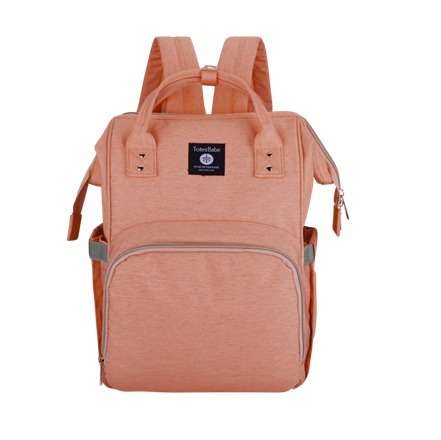 Totes Babe Alma 18L Diaper Backpack Peach