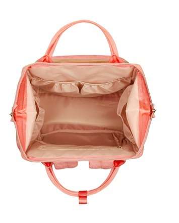 Totes Babe Alma 18L Diaper Backpack Peach