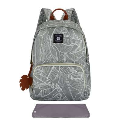Totes Babe Selva  Diaper Backpack Botanical Sage