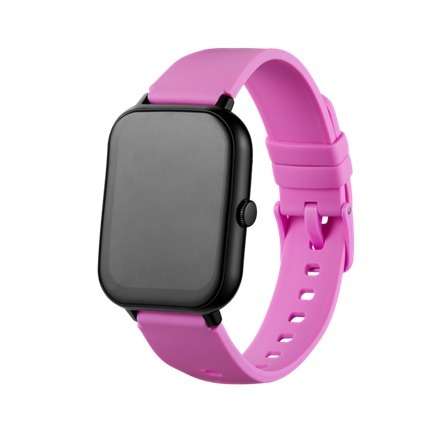 Volkano Chroma Series Smartwatch with Flamingo Pink strap