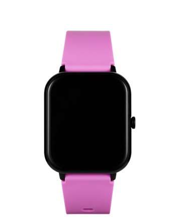 Volkano Chroma Series Smartwatch with Flamingo Pink strap