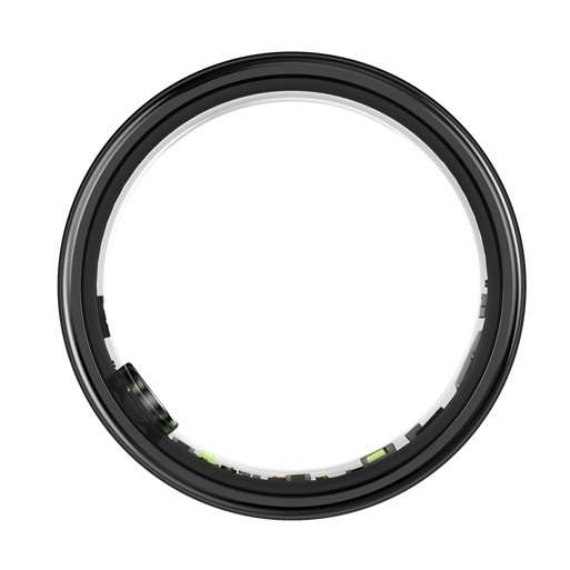 Volkano Ring series Smart Ring With Charge Case - Black 20.6mm