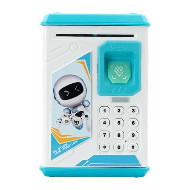 Volkano Kids Robo Vault series Kids Money Saving Vault - Blue