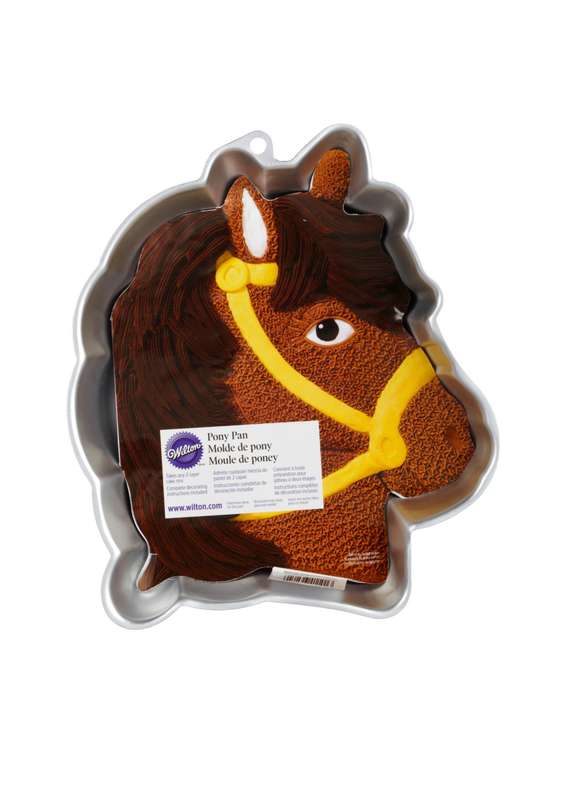 Wilton Horse Cake Pan, Kids 3D Birthday Cake Pan - 26.7 x 30.5 x 5 cm