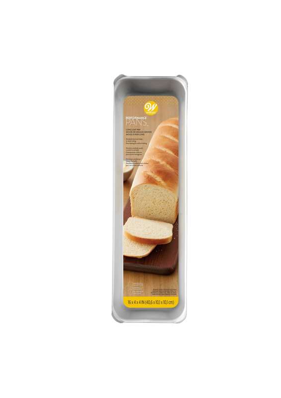 Wilton Aluminum Bakeware Long Loaf Pan - 40.6 x 10.1 x 10.1 cm