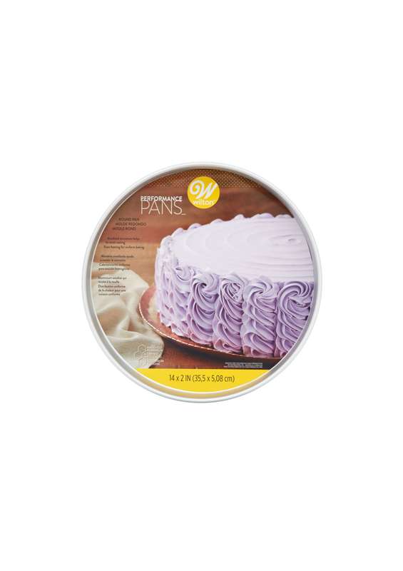 Wilton Performance Pans Aluminum Round Cake Pan ? 35x5 cm