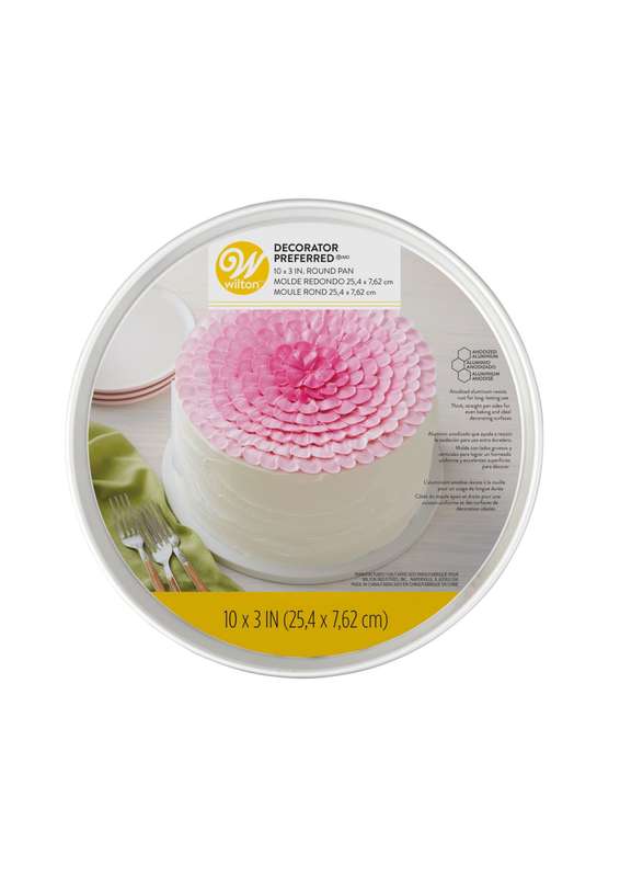 Wilton Aluminum Round Cake Pan ? 20.3 x 7.62 cm