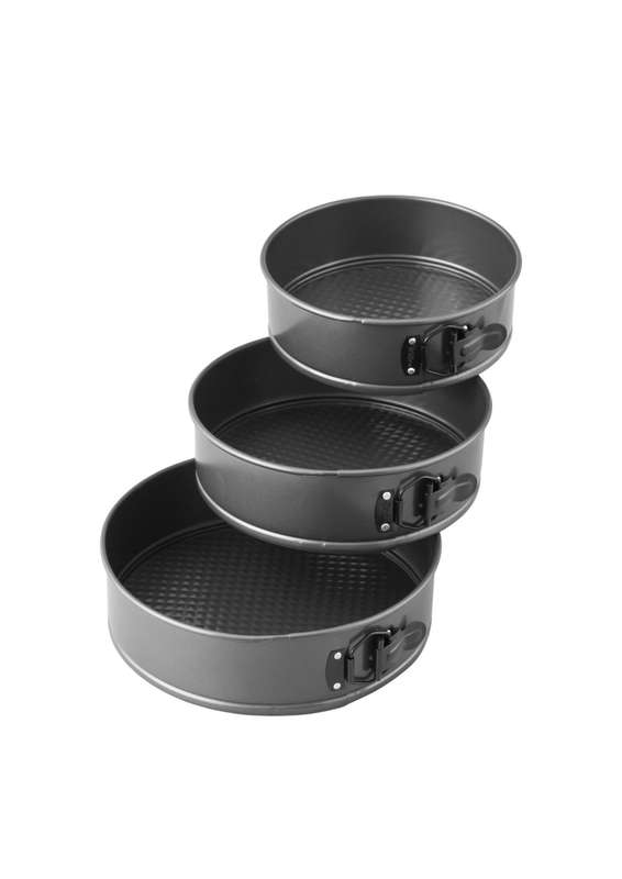 Wilton 3-Piece Perfect Results Premium Nonstick Springform Pan Set ? 20, 23 & 25 cm