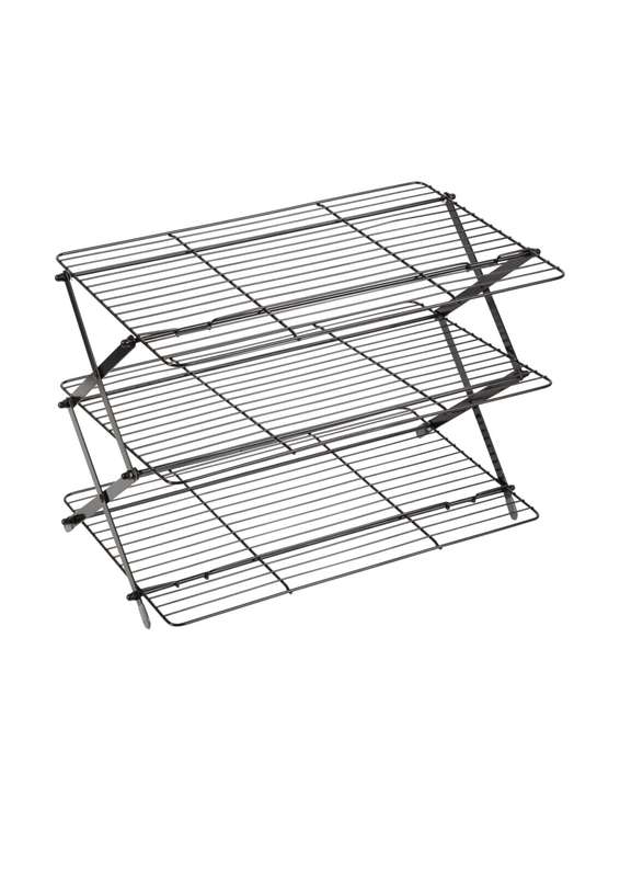 Wilton Gold 3-Tier Collapsible Cooling Grid (25.4 cm Wide x 40.6 cm Tall)
