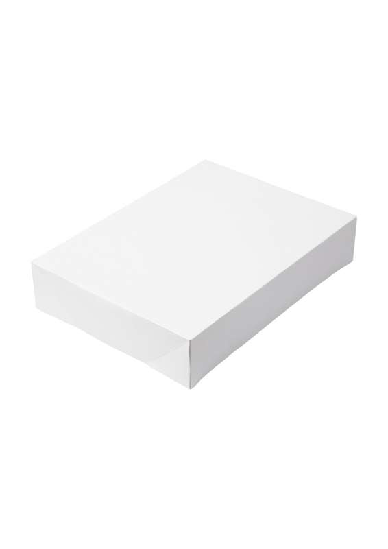 Wilton White Cardboard Sheet Cake Boxes ? 2-Pack (48.3 x 35.6 x 10.2 cm)