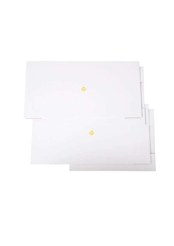 Wilton White Cardboard Sheet Cake Boxes ? 2-Pack (48.3 x 35.6 x 10.2 cm)