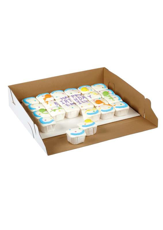 Wilton White Cardboard Sheet Cake Boxes ? 2-Pack (48.3 x 35.6 x 10.2 cm)