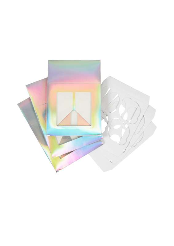Wilton Iridescent Cupcake Treat Boxes with Window ? 3-Pack (16.5 x 16.5 x 7.6 cm)