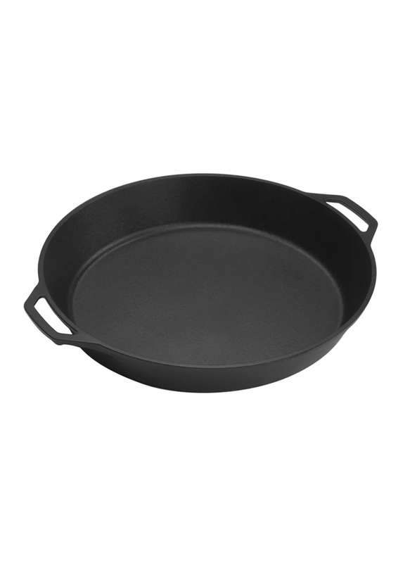Lodge Cast Iron Yellowstone 17 Inch Seasoned Cast Iron So Wild So Angry Dual Handle Pan