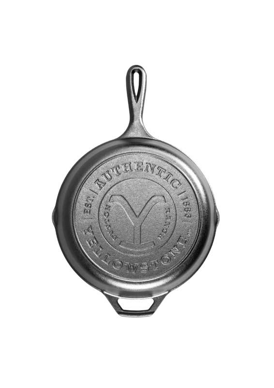 Lodge Cast Iron Yellowstone 10.25 Inch Cast Iron Authentic Y Skillet