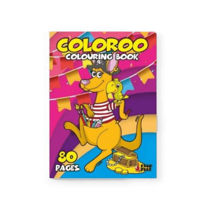 COLOROO 80 PAGE COLOURING BOOK