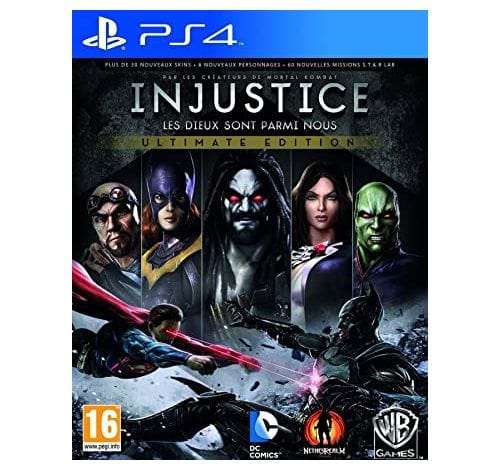 PS4 Injustice Gods Among Us Ultimate Edition