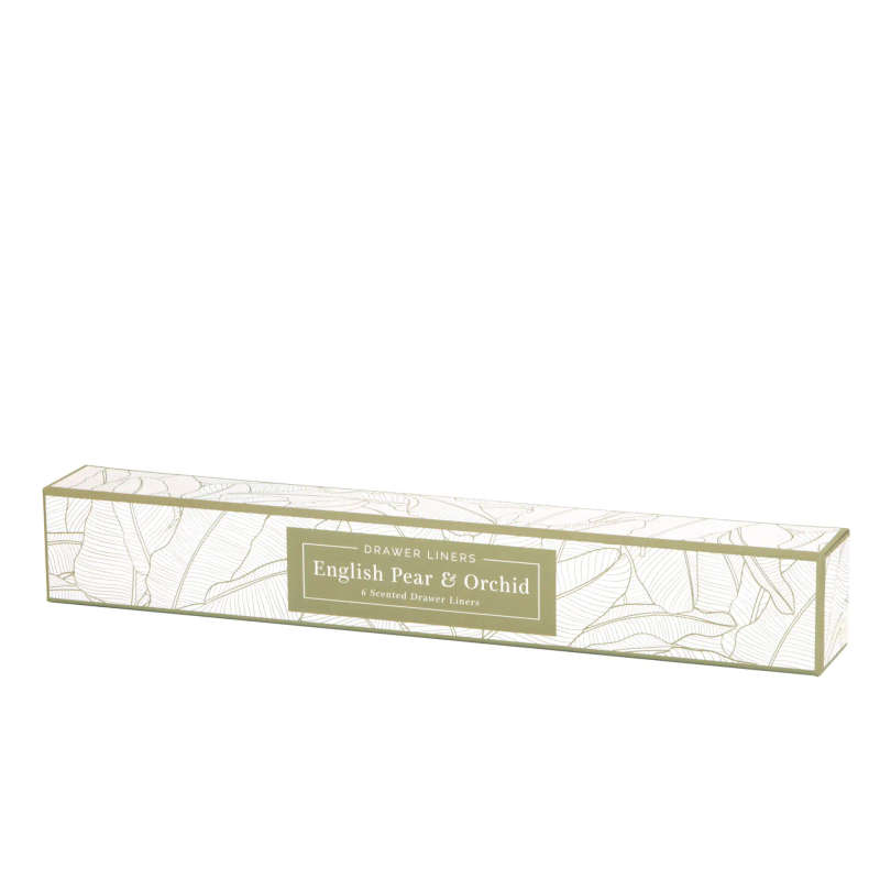 Scented Drawer Liners / English Pear & Orchid