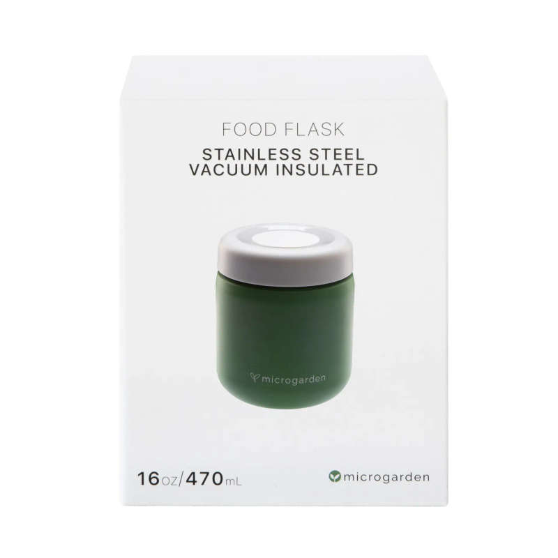 Stainless Steel Vacuum Insulated Food Flask 470 ml - Forest