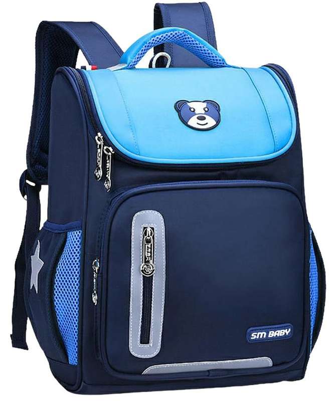 Cs Baby Navy French & Blue Backpack Notebook Bags