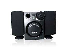 2.1 2050 Black Speaker (Blue Box)