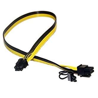 6 Pin Male To 6Pin +2 Male Cables