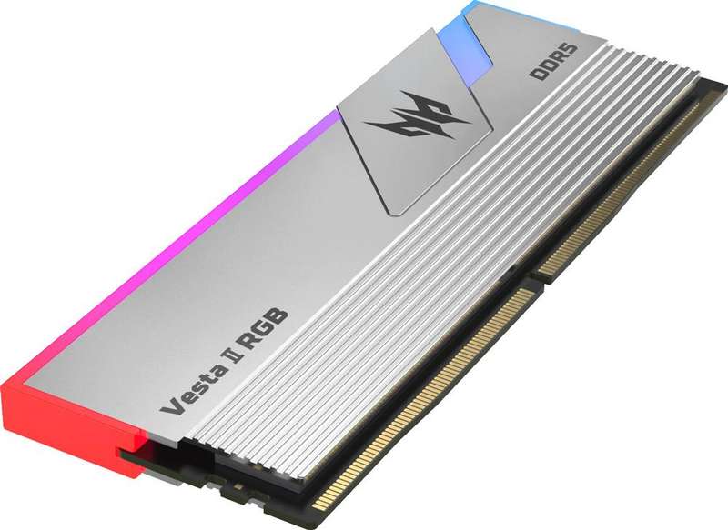 Acer-Predator Predator Vesta2 32Gb Pc5 6800 Silver Memory
