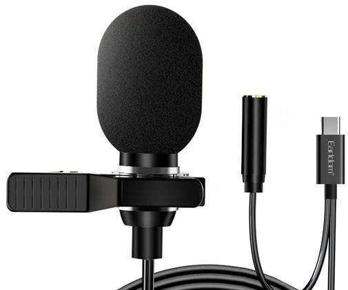 Type C + 3.5Mm Female Mini Microphone Sound