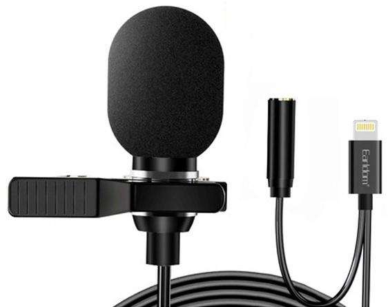 Lightning + Female 3.5Mm Mini Microphone Sound