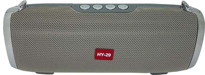 Hy29 Grey Bluetooth/Usb/Fm/M-Sd Speakers
